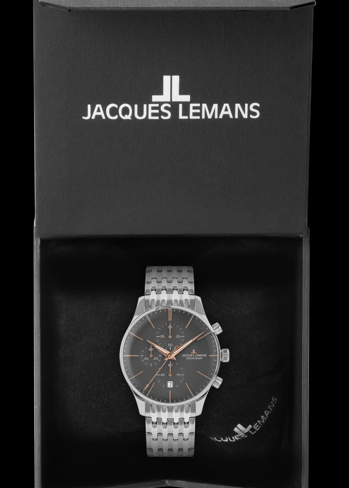 Jacques Lemans London 1-2163I Herrenuhr Ø 40,0mm Cheap