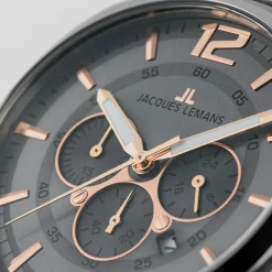 Jacques Lemans Lugano 1-1645L Herrenuhr Ø 46,0mm Outlet
