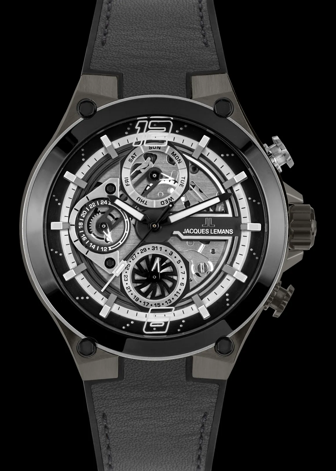 Jacques Lemans Manchester 1-2150A Herrenuhr Ø 44,0mm Best
