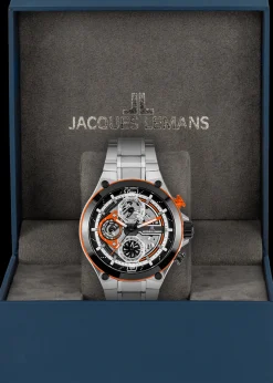 Jacques Lemans Manchester 1-2150E Herrenuhr Ø 44,0mm New
