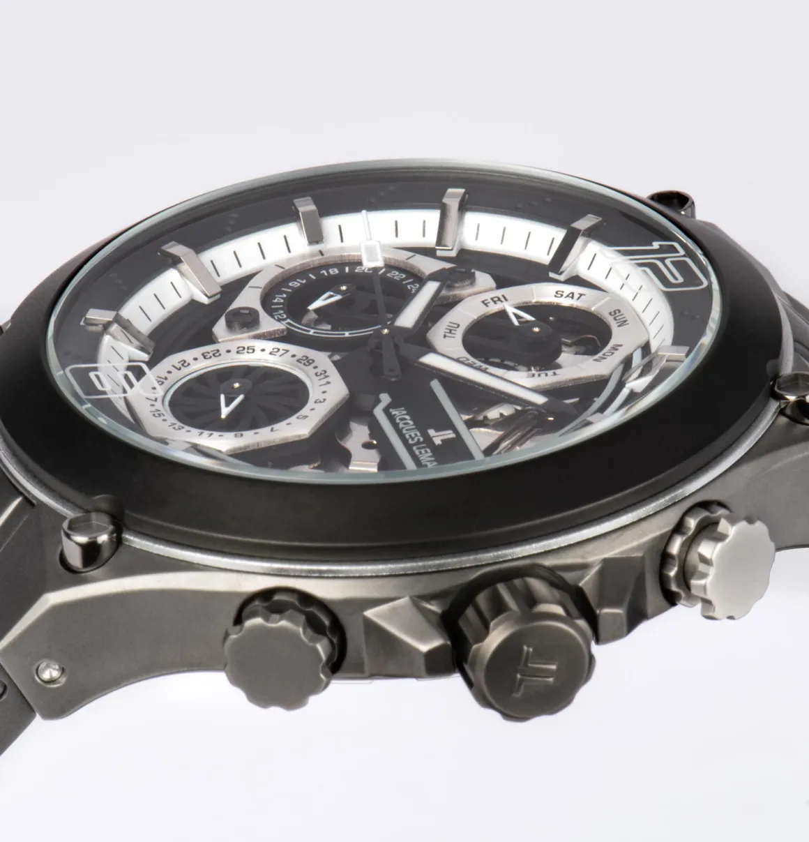 Jacques Lemans Manchester 1-2150F Herrenuhr Ø 44,0mm Hot