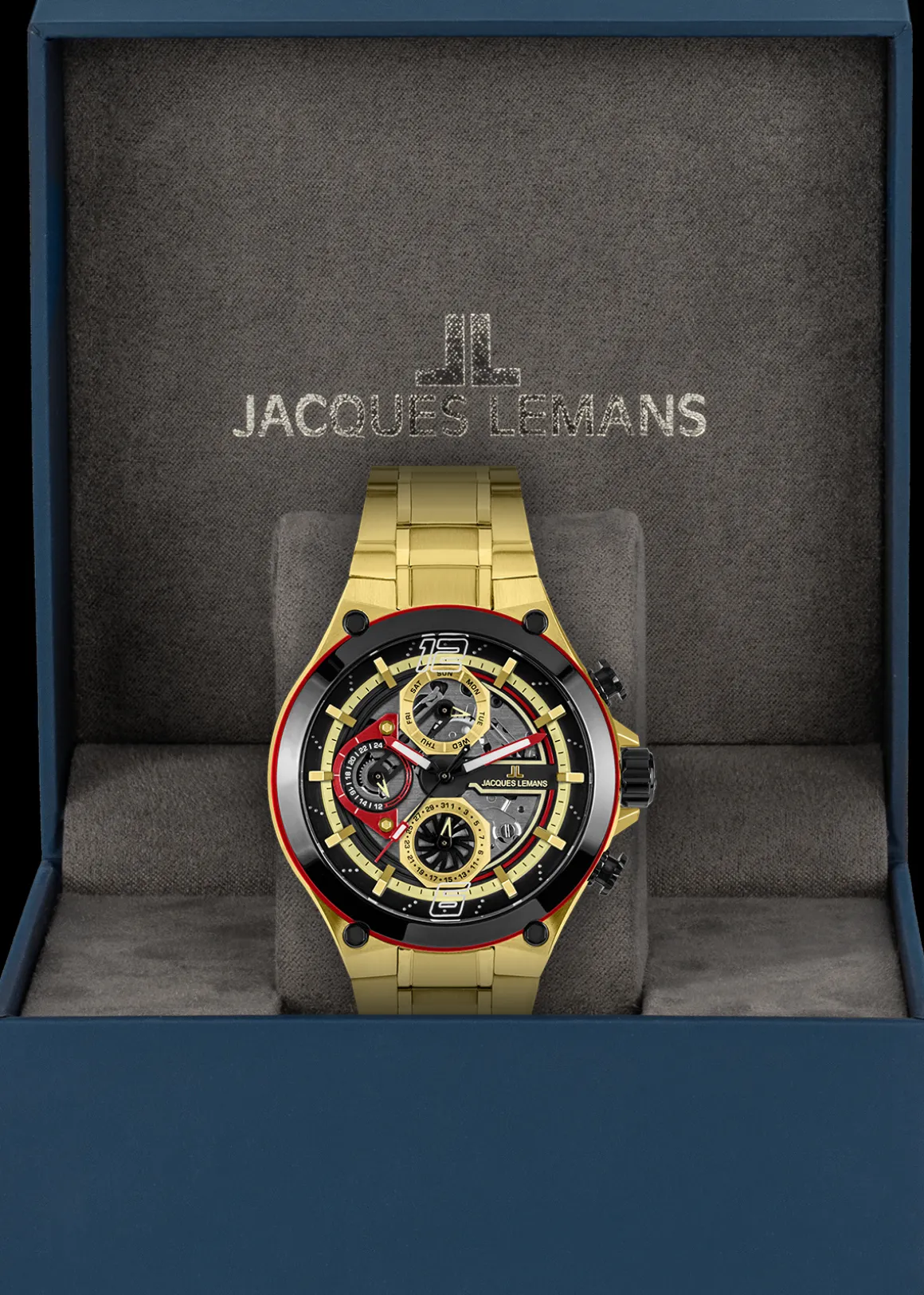 Jacques Lemans Manchester 1-2150H Herrenuhr Ø 44,0mm Shop