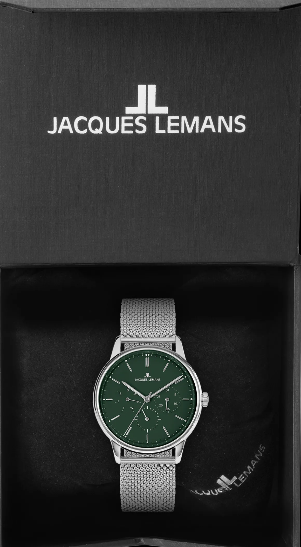 Jacques Lemans Manchester 1-2061I Damenuhr Ø 39,0mm Fashion
