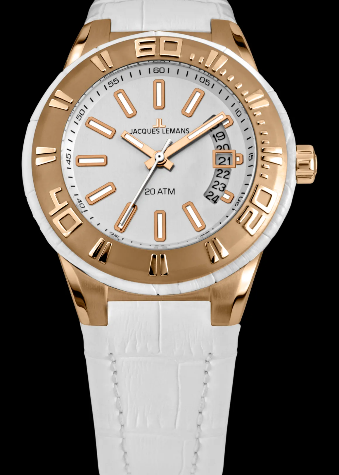 Jacques Lemans Miami 1-1770H Damenuhr Ø 50,0mm Online