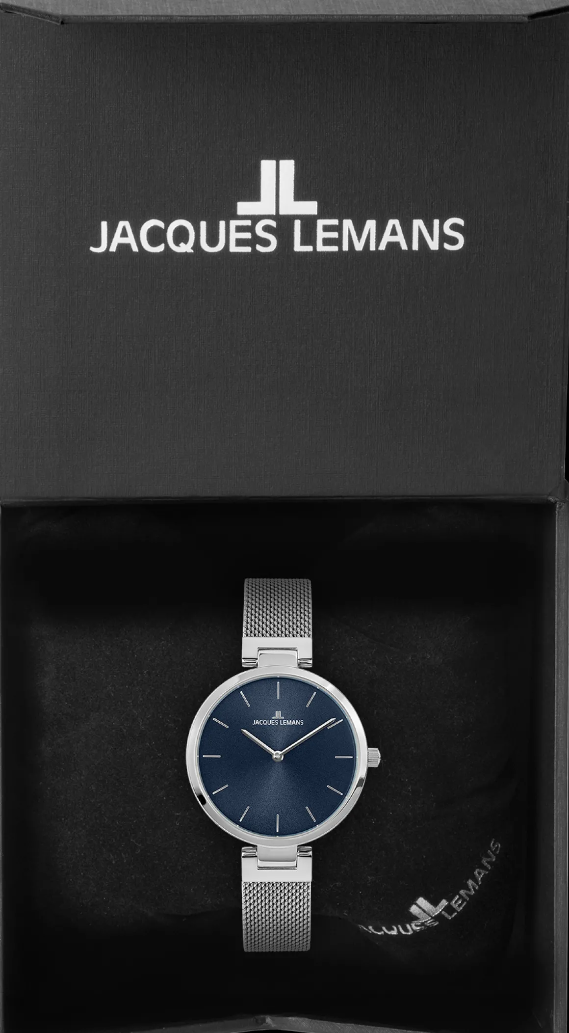 Jacques Lemans Milano 1-2110C Damenuhr Ø 34,0mm Clearance