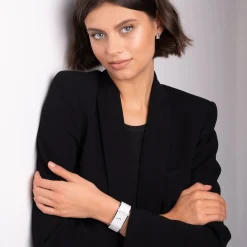 Jacques Lemans Ohrstecker Sterlingsilber mit Topasen Discount