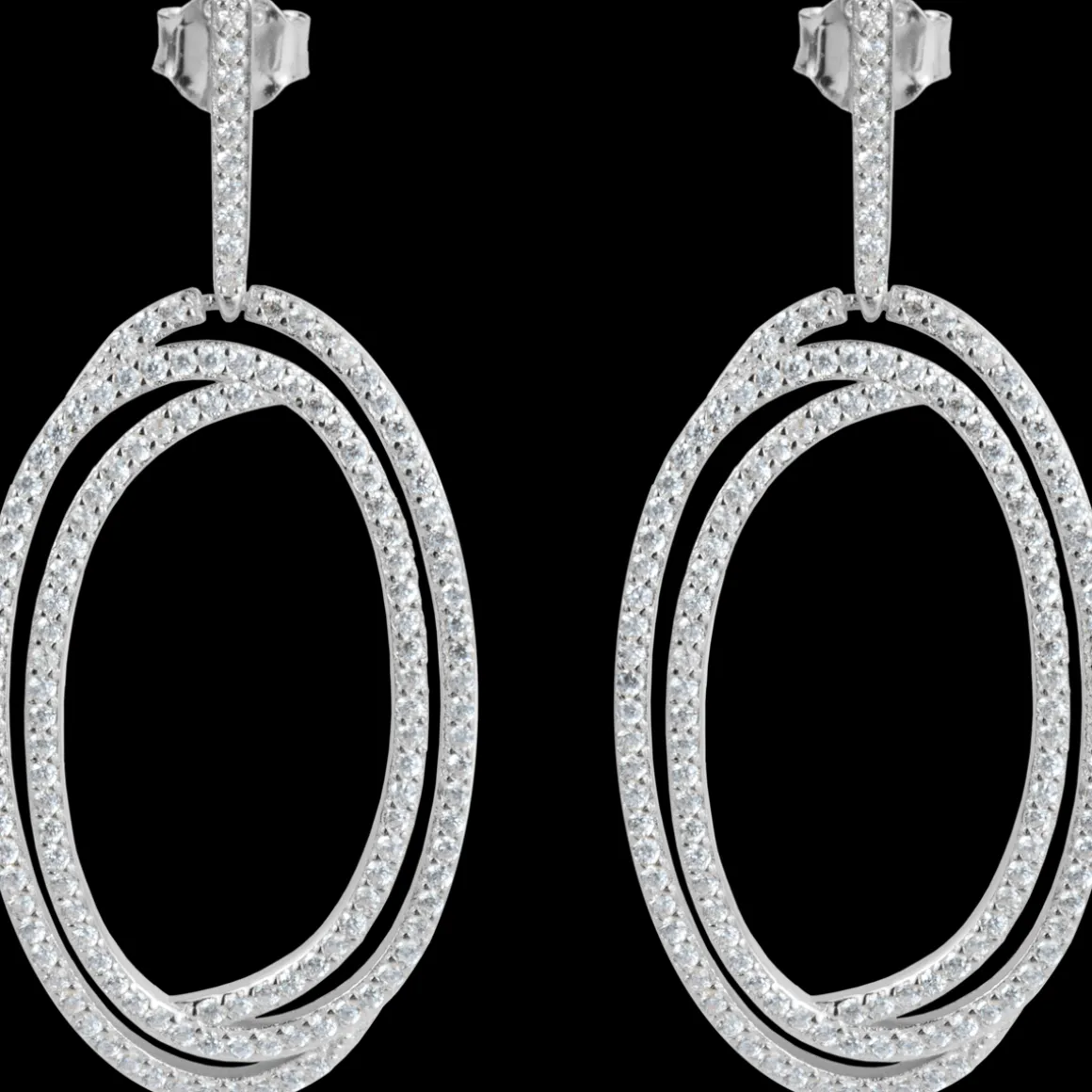 Jacques Lemans Ohrstecker Sterlingsilber mit Topasen Best