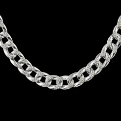 Jacques Lemans Panzer-Collier Sterlingsilber mit Topasen Flash Sale