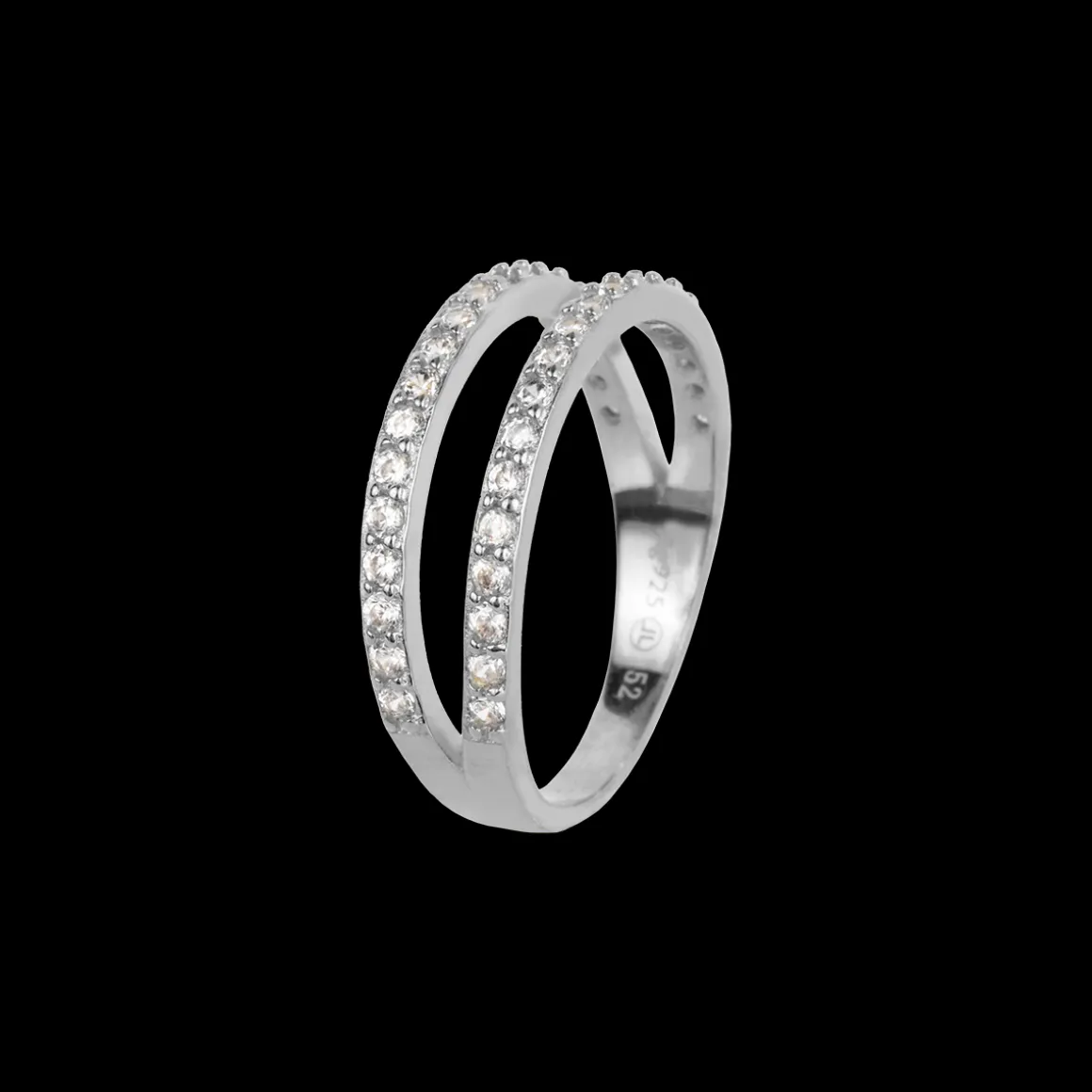 Jacques Lemans Ring Sterlingsilber mit Topasen Best Sale