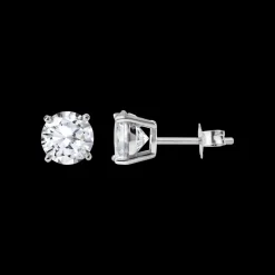 Jacques Lemans Solitär Ohrstecker Sterlingsilber mit Topas 8mm Store