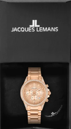 Jacques Lemans St.Tropez 1-2051B Damenuhr Ø 42,0mm Best
