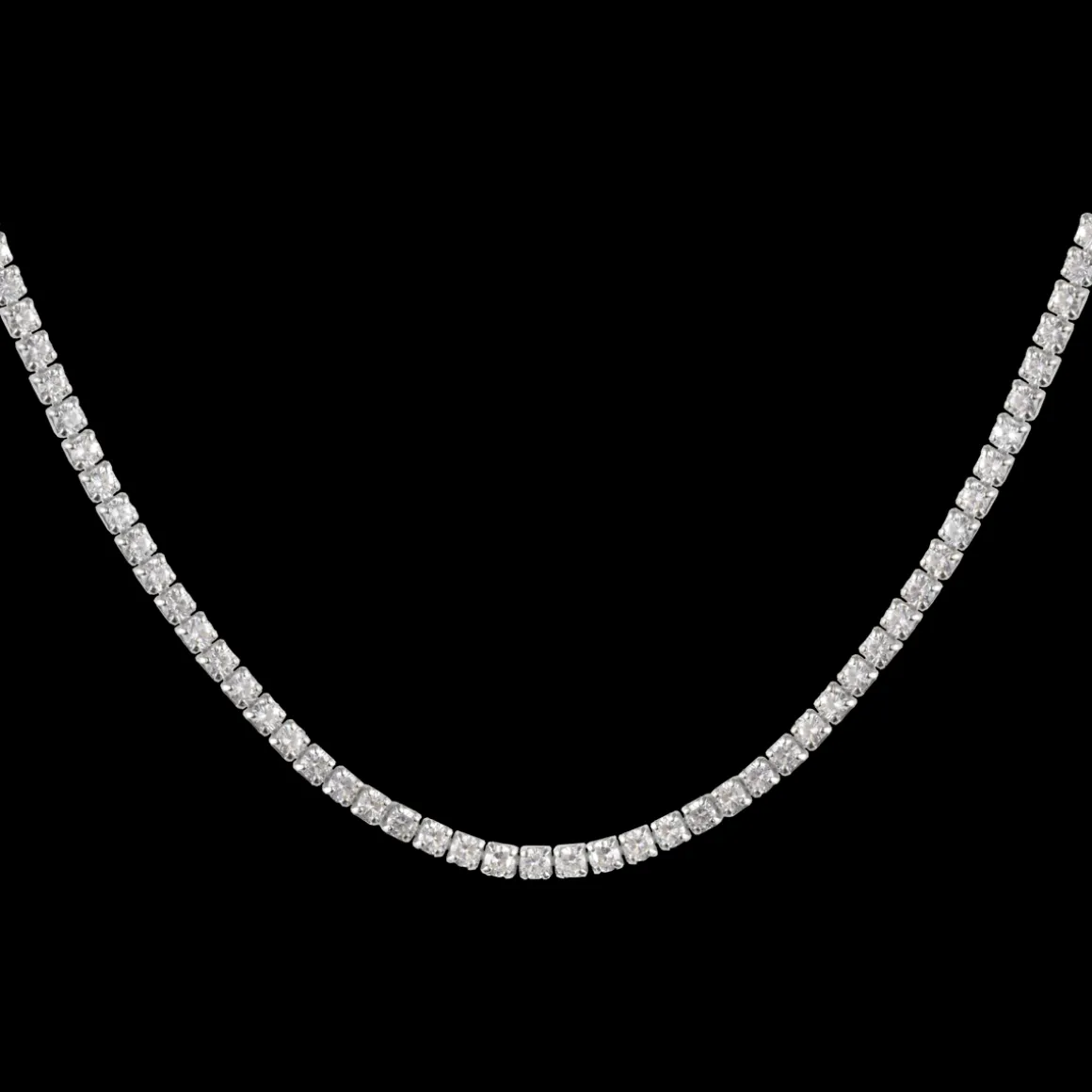 Jacques Lemans Tennis Kette Sterlingsilber mit Topasen Cheap