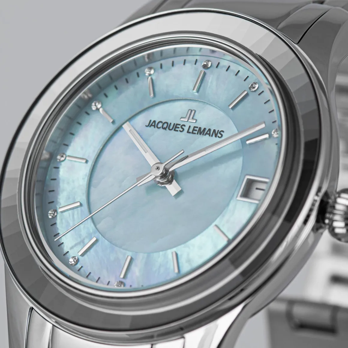 Jacques Lemans Venice 1-2194C Damenuhr Ø 34,0mm Cheap