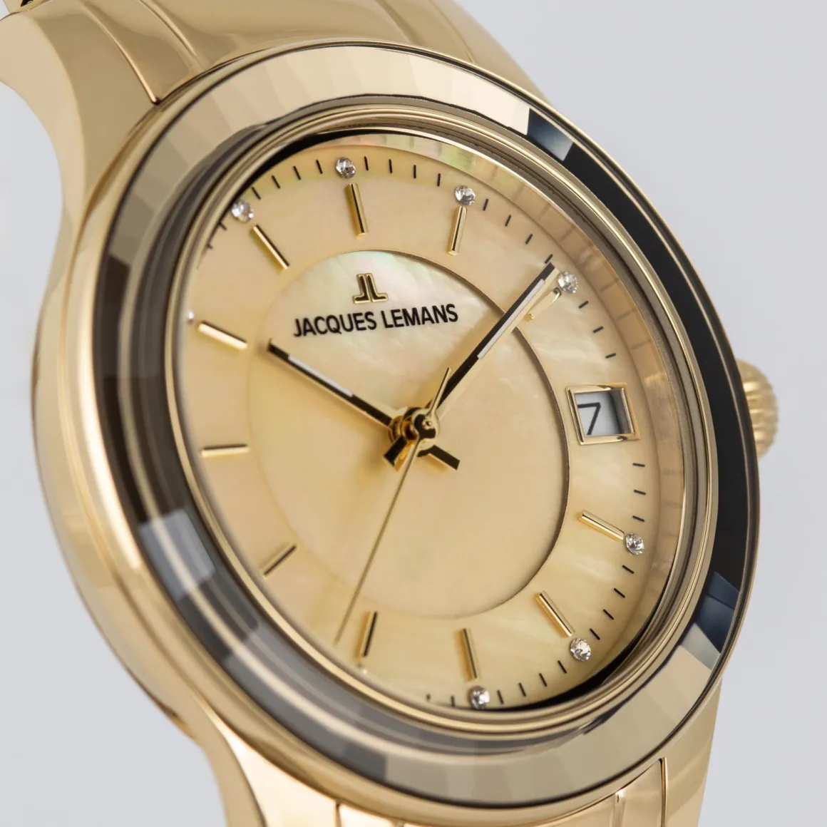 Jacques Lemans Venice 1-2194G Damenuhr Ø 34,0mm New