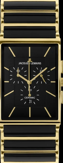 Jacques Lemans York 1-1900C Herrenuhr Ø 30x41mm New